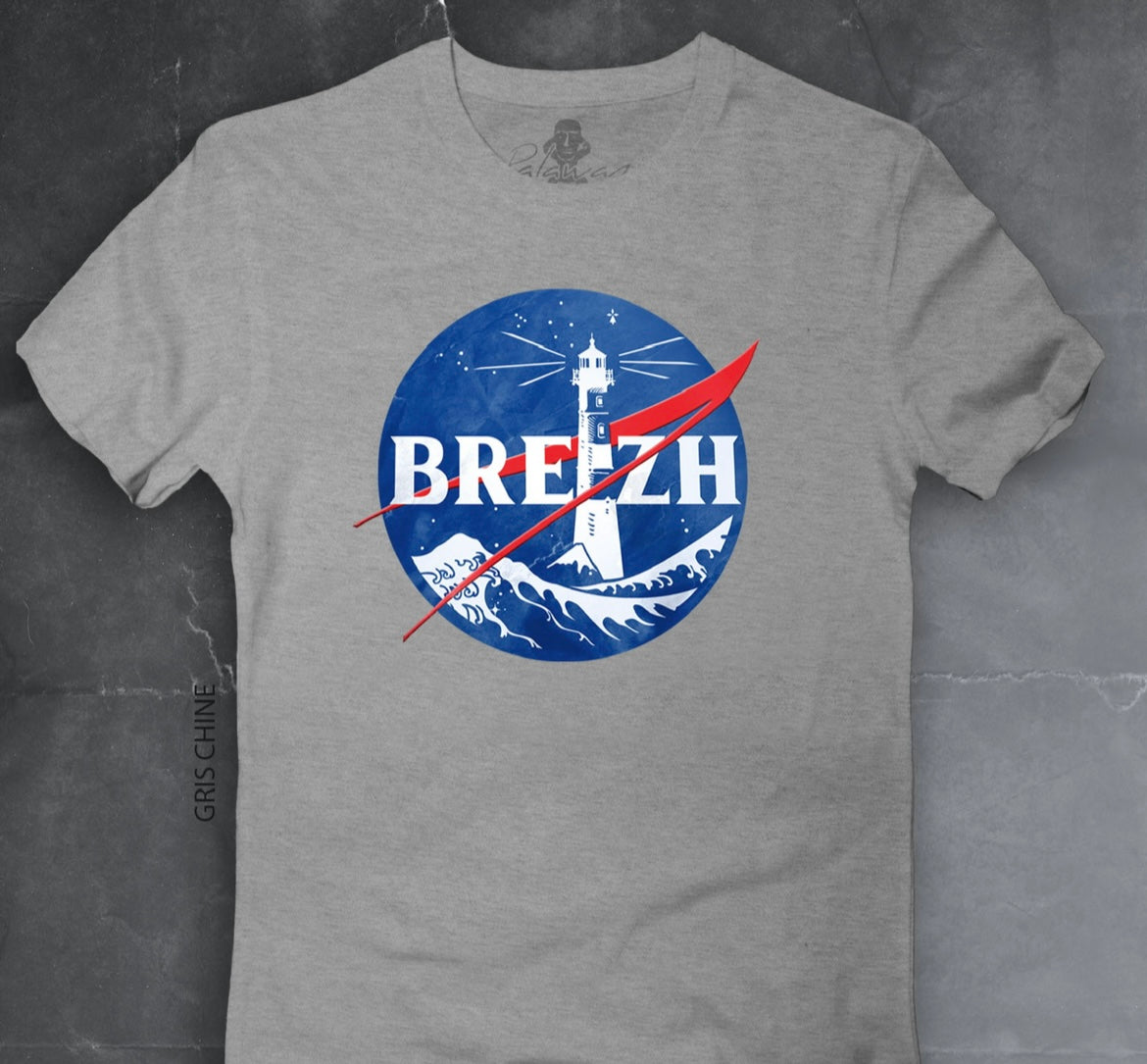 Tee shirt Breizh façon « NASA »