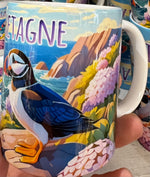 Mug Macareux sur colline