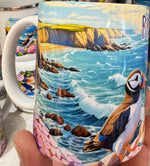 Mug Macareux sur colline