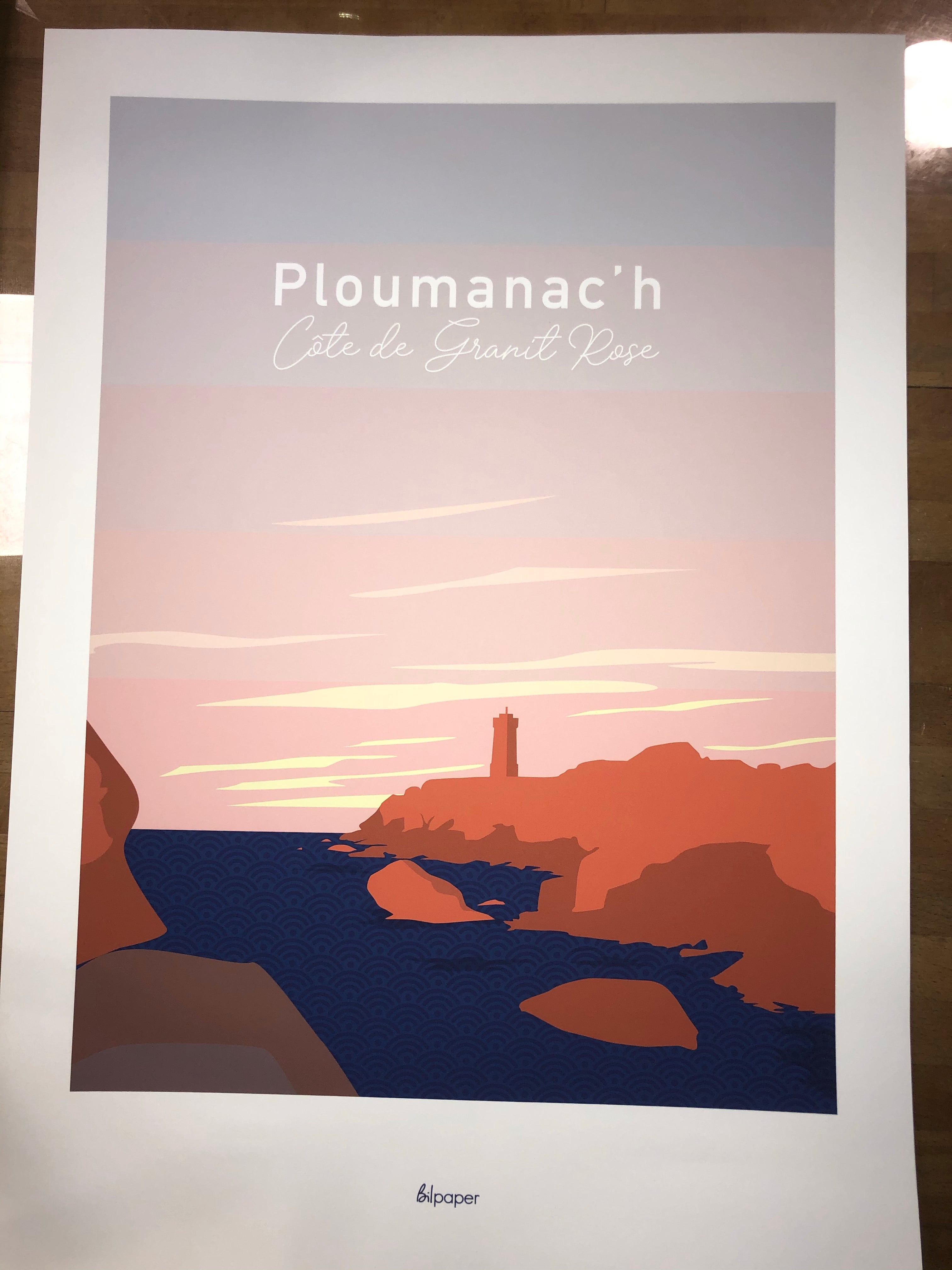Promo Affiche / Poster Ploumanach Côte de Granit Rose